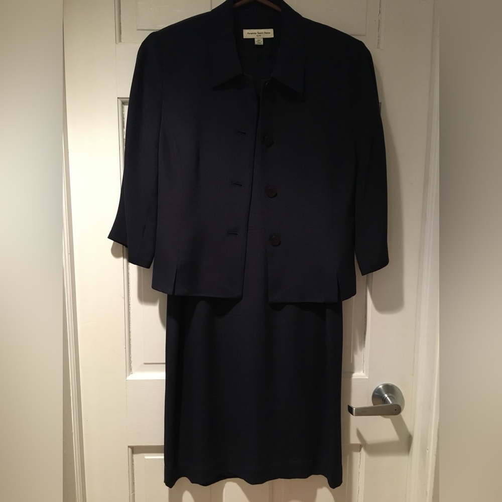 Amanda Smith Petite Sheath Dress Suit